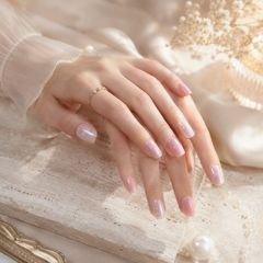 Milky Rosé Gloss Press-On Nails