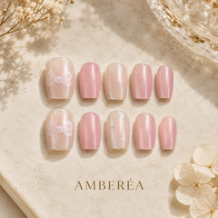 Milky Rosé Gloss Press-On Nails