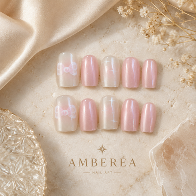 Milky Rosé Gloss Press-On Nails