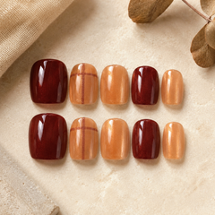 Pearl Blush Shimmer Press-On Nails