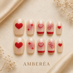 Red Heart French Press-On Nails