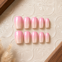 Pink Pearl Ombre Press-On Nails