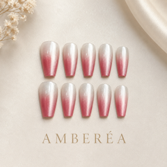 Blossom Pink Pearl Ombre Press-On Nails