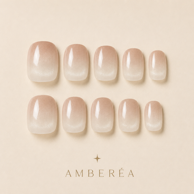 Pearl Nude Ombre Press-On Nails