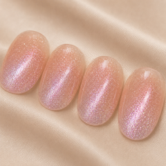 Pink Crystal Shimmer Press-On Nails