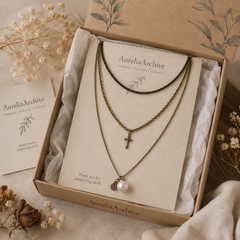 Noir Heritage Layered Necklace