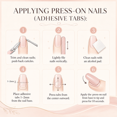 Pink Leopard Press On Nails | Luxury Blush Gel False Nails – AMBERÉA